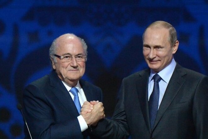 Seppas Blatteris ir Vladimiras Putinas | RIA Novosti/Scanpix nuotr.
