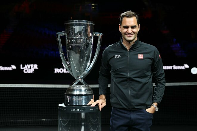 Rogeris Federeris ir Laverio taurė | Organizatorių nuotr.