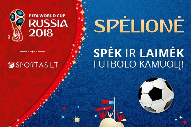 Sportas.lt Pasaulio Futbolo Čempionato spėlionė | Sportas.lt nuotr.