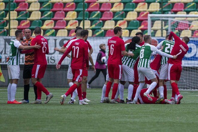„Žalgirio“ ir „Sūduvos“ rungtynės | Roko Lukoševičiaus/BNS Foto nuotr.