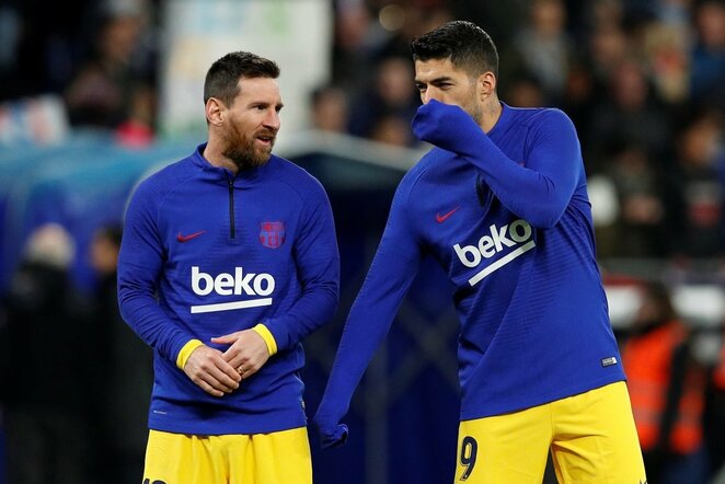 Lionelis Messi ir Luisas Suarezas | Scanpix nuotr.