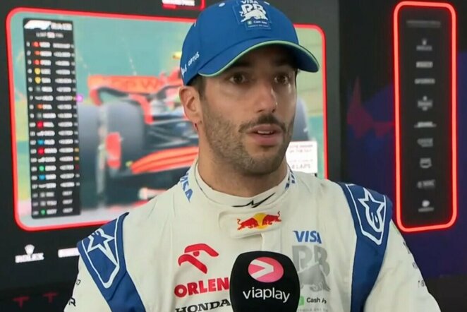 Danielis Ricciardo | „Stop“ kadras