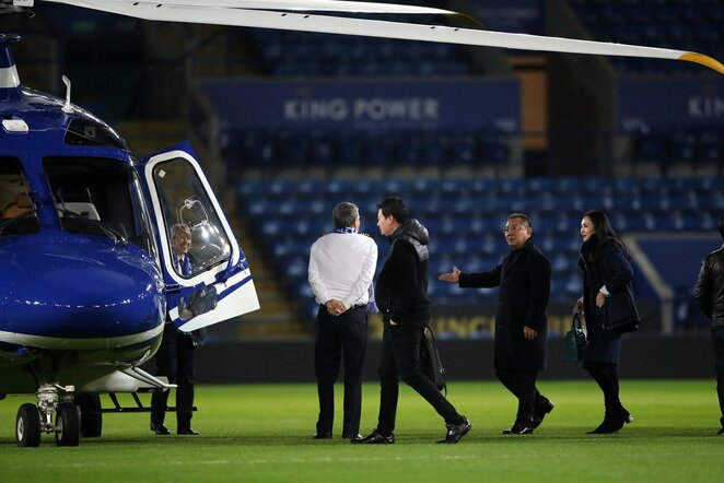„Leicester City“ savininko tragedija | Scanpix nuotr.