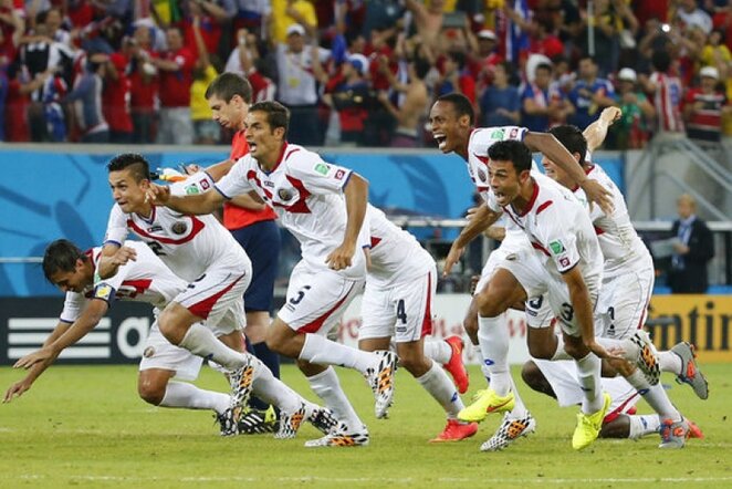 Kostarikiečių triumfas | Reuters/Scanpix nuotr.