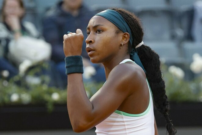 Cori Gauff  | EPA / FABIO FRUSTACI nuotr.