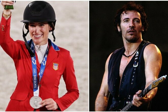 Jessica Springsteen ir Bruce'as Springsteenas | Scanpix nuotr.