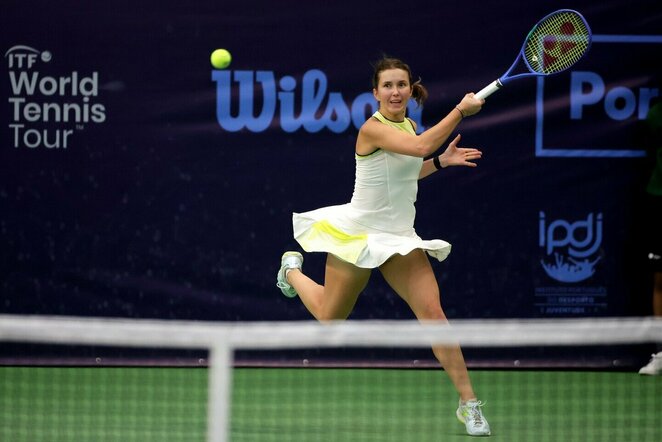 Justina Mikulskytė (Federacao Portuguesa de Tenis nuotr.) | Organizatorių nuotr.