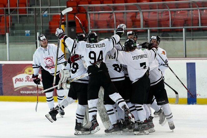 „Energija-Geležinis vilkas“ – „Hockey Punks“ rungtynių akimirka | Sportas.lt/Tito Pacausko nuotr.