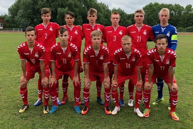 Lietuvos U17 futbolo rinktinė | lff.lt nuotr.