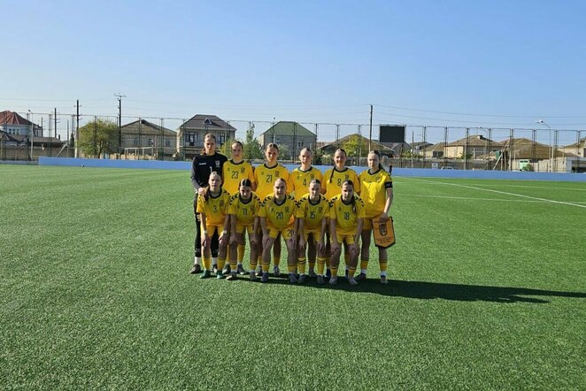 Lietuvos WU-17 futbolo rinktinė | lff.lt nuotr.