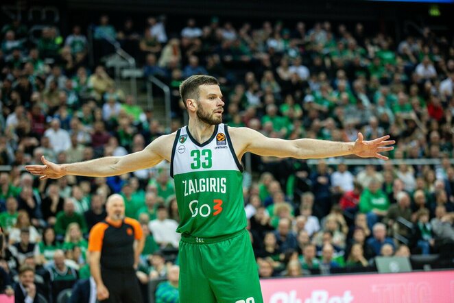 „Žalgiris“ – „Baskonia“ rungtynių akimirka | Teodoro Biliūno / BNS foto nuotr.