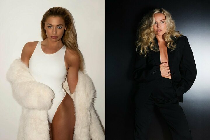 Jutta Leerdam ir Lindsey Vonn | Instagram.com nuotr