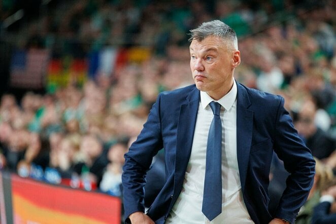 Šarūnas Jasikevičius | Eriko Ovčarenko / BNS foto nuotr.