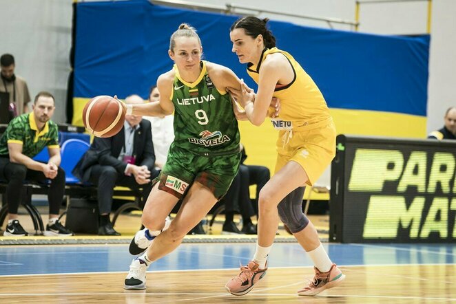 Ukrainiečių ir lietuvių rungtynės | FIBA nuotr.