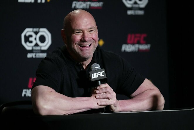 Dana White'as | Scanpix nuotr.