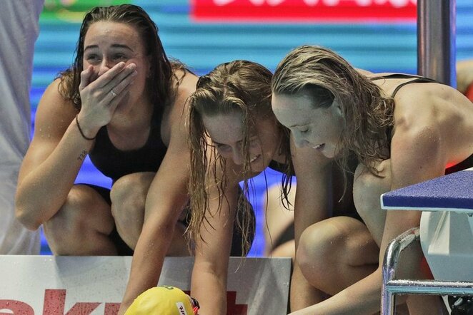 Australijos moterų plaukimo rinktinė | Scanpix nuotr.