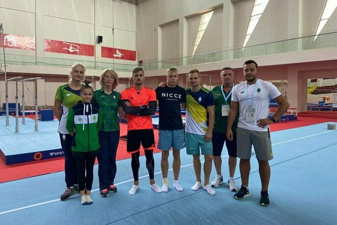 Lietuvos sportinės gimnastikos rinktinė | Organizatorių nuotr.