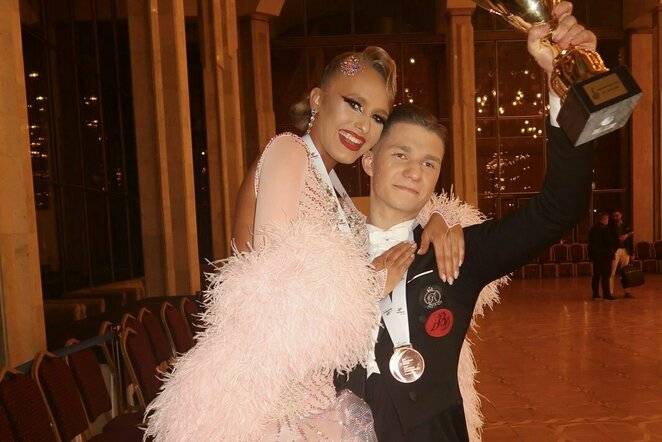 Matas Puplevičius ir Gabija Vilčiauskaitė | LSŠF nuotr.