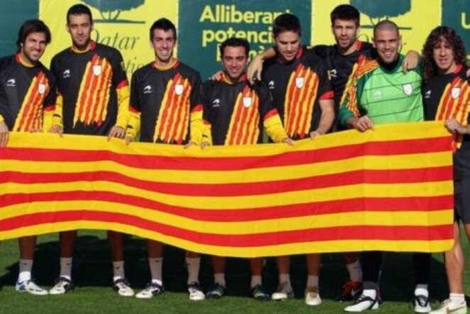 Katalonai toliau žaidžia draugiškus mačus | backpagefootball.com nuotr.