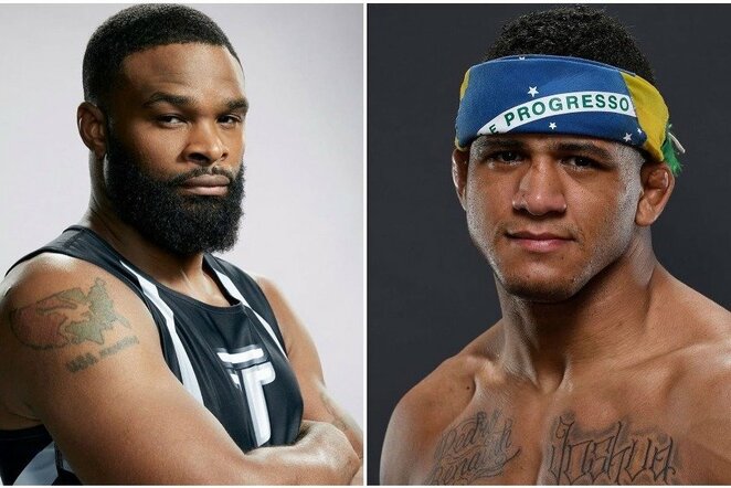 Tyronas Woodley ir Gilbertas Burnsas | Instagram.com nuotr