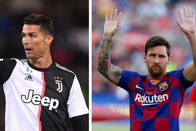 Cristiano Ronaldo ir Lionelis Messi | Scanpix nuotr.