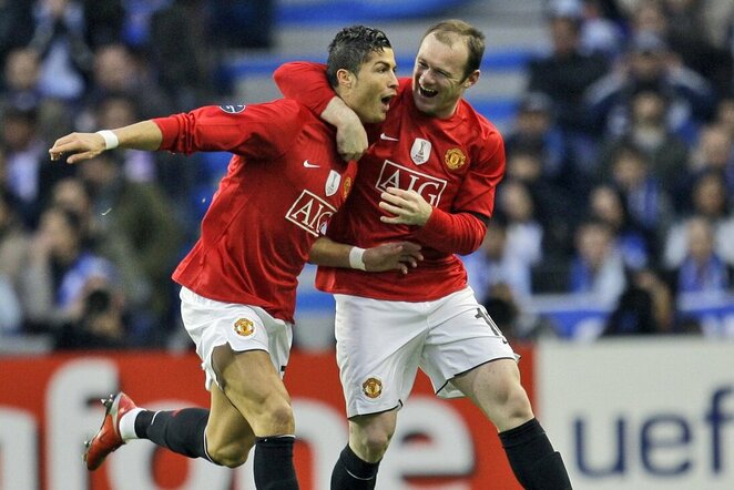 Cristiano Ronaldo ir Wayne'as Rooney | Scanpix nuotr.