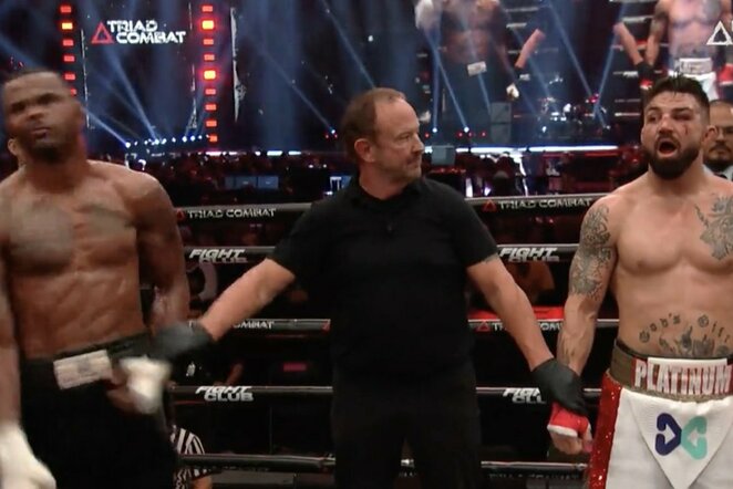 Sakio Bika ir Mike'as Perry | „Stop“ kadras