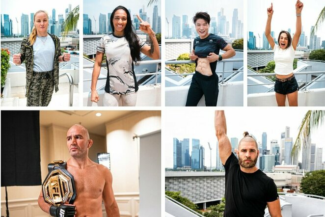 „UFC 275“ dalyviai | Organizatorių nuotr.