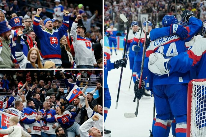Slovakijos ledo ritulio rinktinė | Scanpix nuotr.