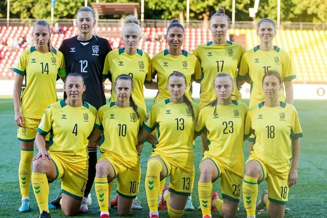 Lietuvos moterų futbolo rinktinė | Organizatorių nuotr.