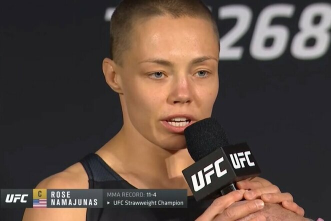 Rose Namajunas | Youtube.com nuotr.