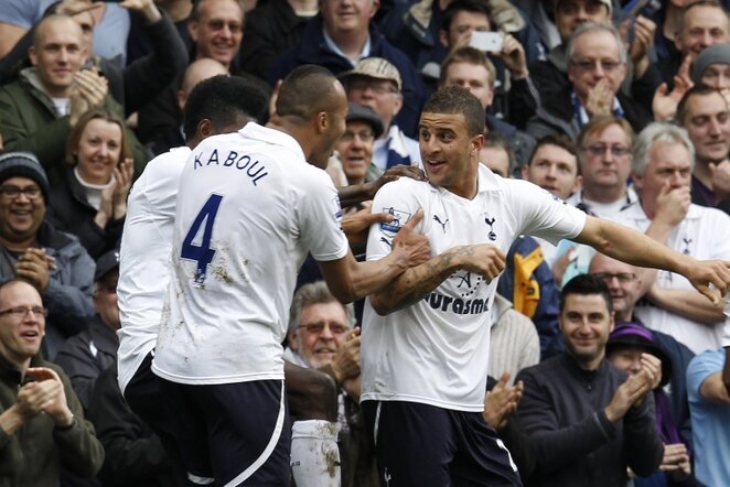 Akimirka iš praėjusio sezono „Tottenham“ rungtynių | Reuters/Scanpix nuotr.