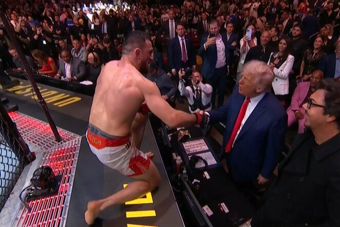 Merabas Dvališvilis ir Donaldas Trumpas | „Stop“ kadras