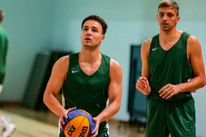 Lietuvos U23 3x3 krepšinio rinktinė | Žygimanto Vingelio nuotr.