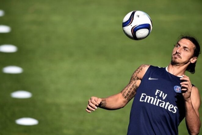 Zlatanas Ibrahimovičius gali grįžti į Milaną | AFP/Scanpix nuotr.