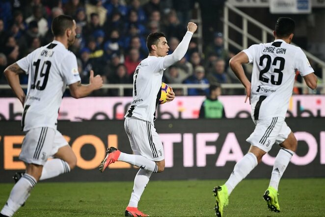 „Atalanta“ – „Juventus“ rungtynių akimirka  | Scanpix nuotr.