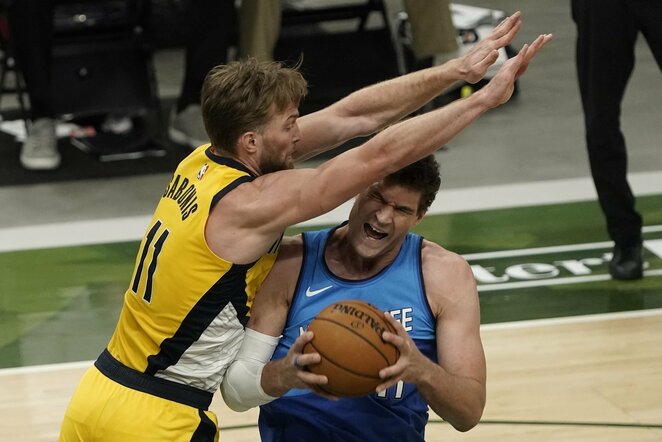 Sabonis ir Lopezas | Scanpix nuotr.