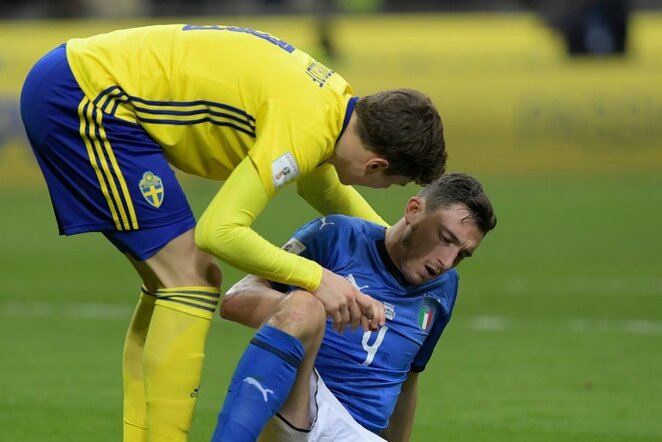Pasaulio čempionato atranka: Italija - Švedija (2017.11.13) | Scanpix nuotr.