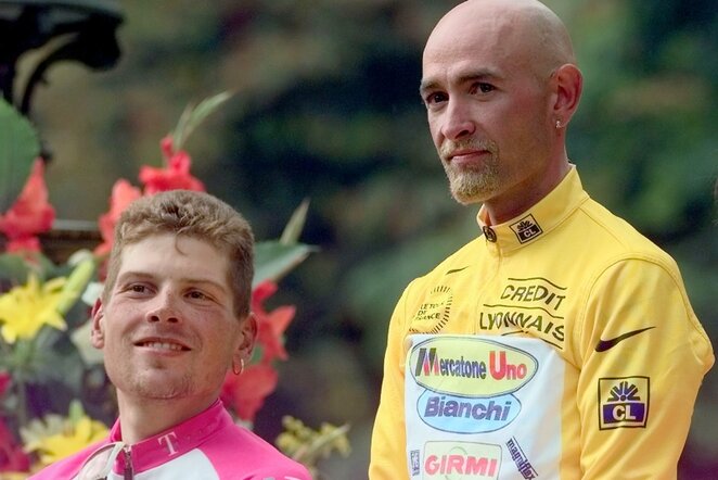 Marco Pantani (dešinėje) | AP/Scanpix nuotr.