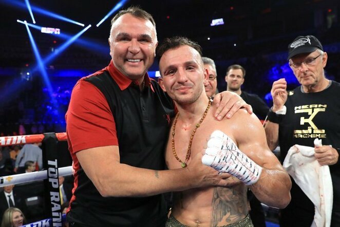 Egidijus Kavaliauskas ir Egis Klimas | „Top Rank“ nuotr.