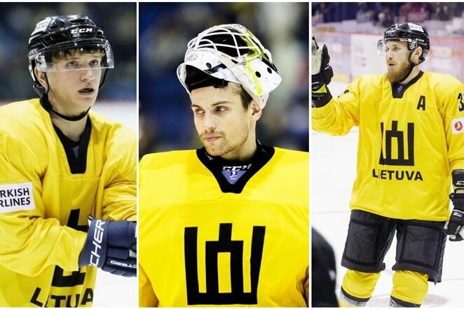 Ilja Četvertakas, Mantas Armalis ir Arnoldas Bosas | Josvydo Elinsko / BNS foto nuotr.