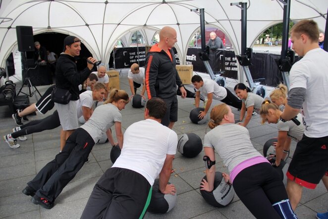 CrossFit ištvermės treniruotė | Organizatorių nuotr.