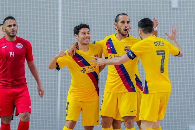 „Barcelonos“ salės futbolininkai | Organizatorių nuotr.