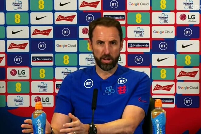 Garethas Southgate'as | „Twitter“ nuotr.