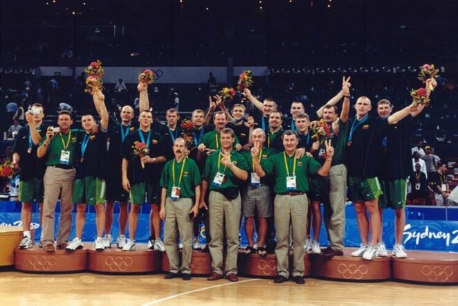 2000 m. Lietuvos krepšinio rinktinė | FIBA nuotr.