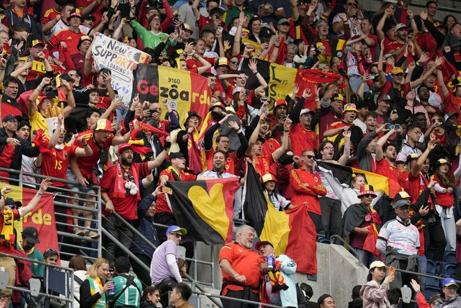 Belgijos rinktinės sirgaliai | EPA nuotr.