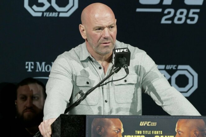 Dana White'as | Organizatorių nuotr.