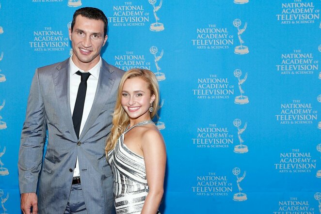 Vladimiras Kličko ir  Hayden Panettiere | Scanpix nuotr.