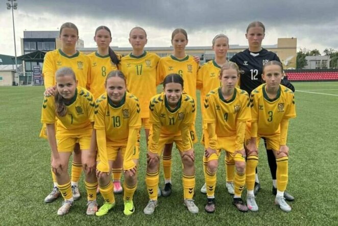 Lietuvos WU-15 futbolo rinktinė | lff.lt nuotr.
