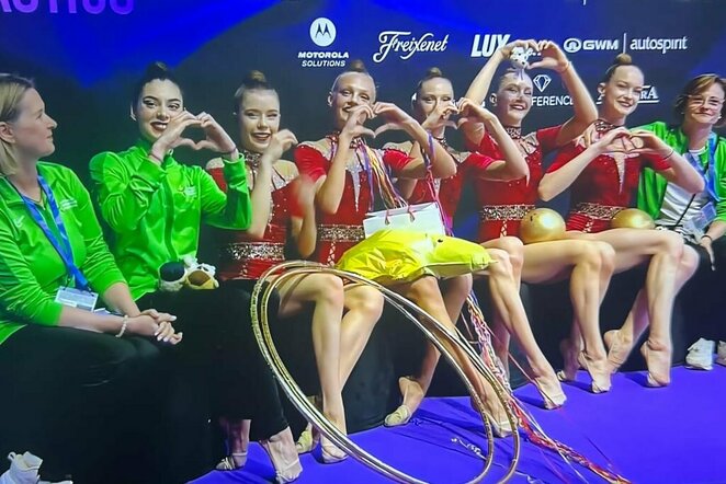Lietuvos gimnastikos federacijos nuotr. | „Stop“ kadras